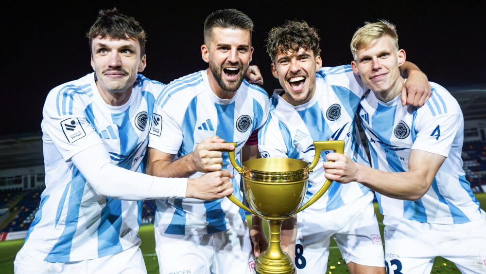 Video: “Riga” futbolisti ceturto reizi kļūst par Latvijas čempioniem