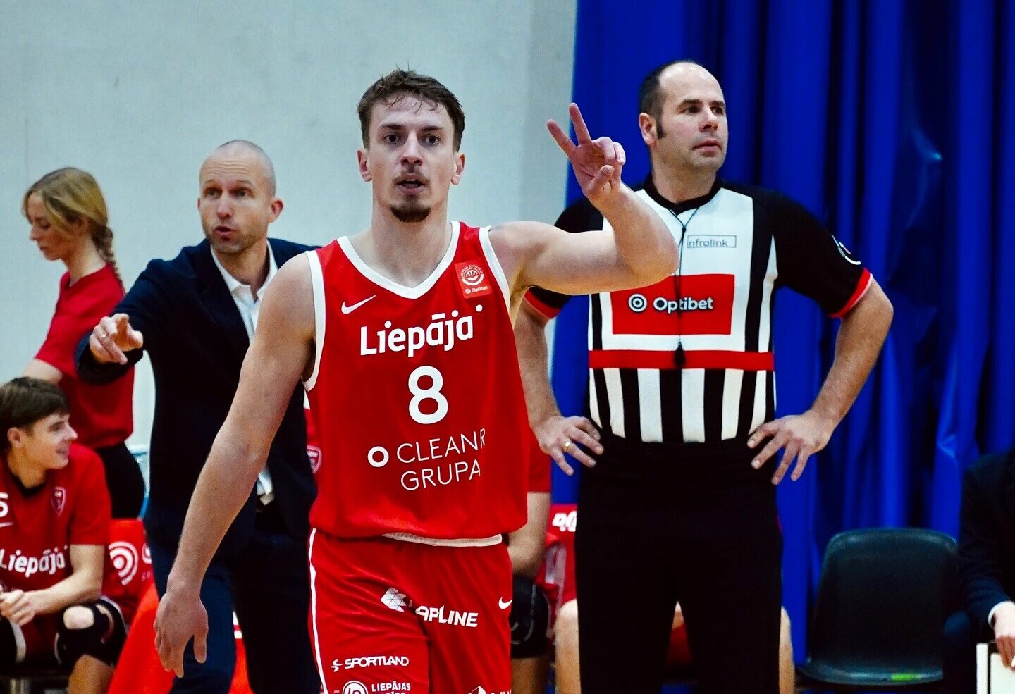 Video: “Liepāja” Igaunijā ar uzvaru sāk LIBL čempionātu