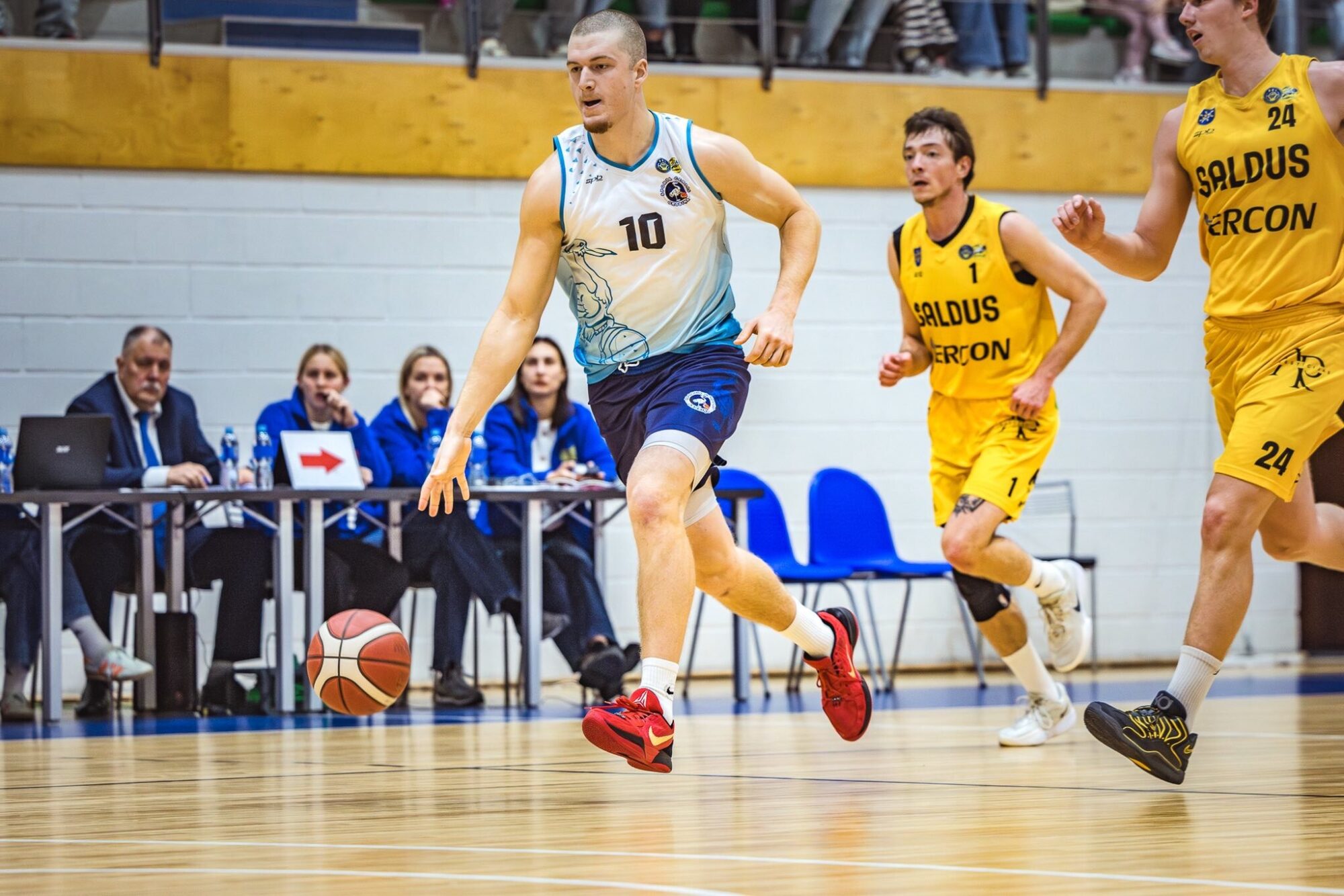 Nacionālajā basketbola līgā “Liepāja/LSSS” piedzīvo zaudējumu, “Grobiņai” izdodas nosargāt uzvaru