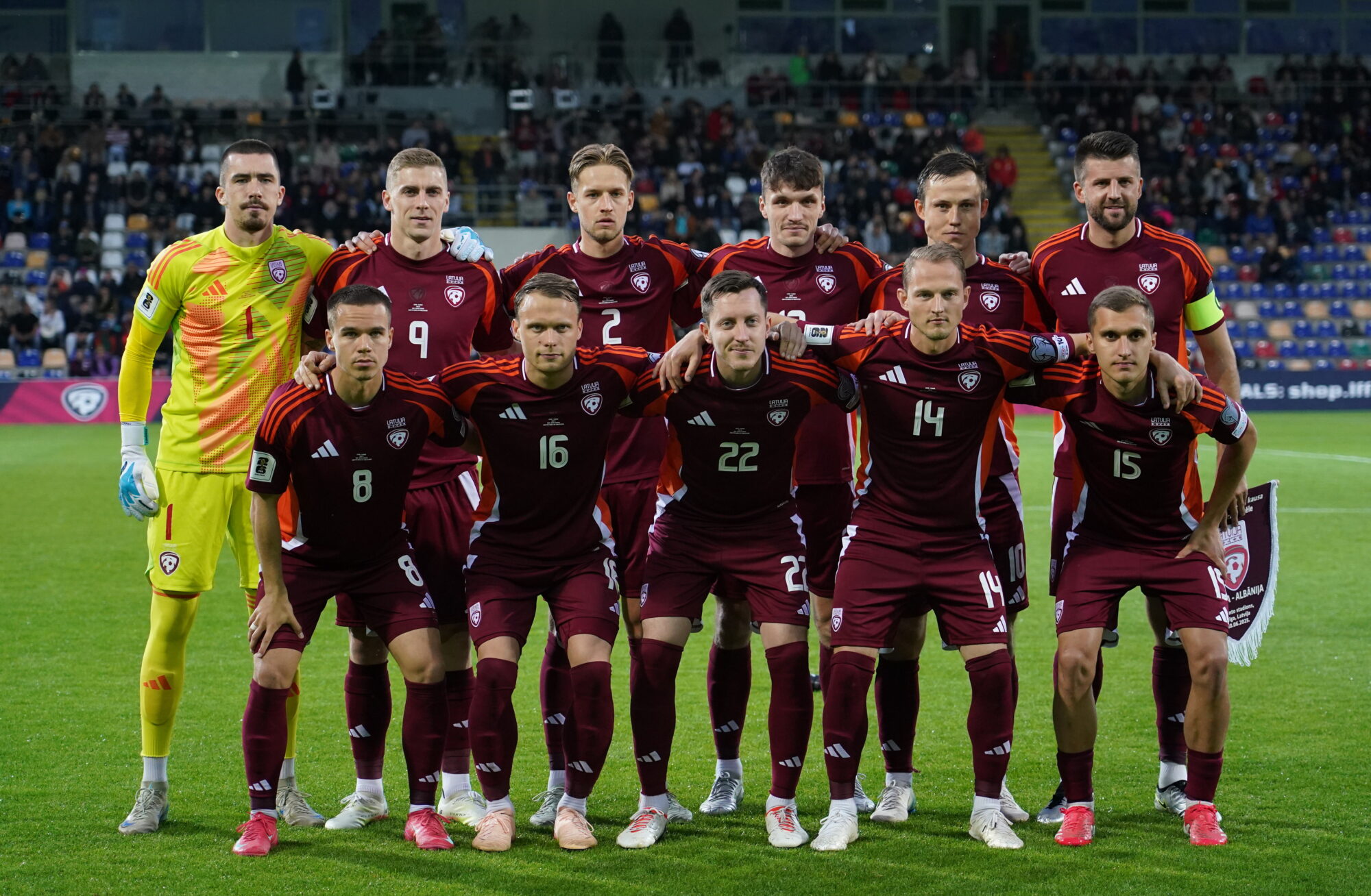 Latvijas futbola izlase FIFA rangā saglabā 140. vietu