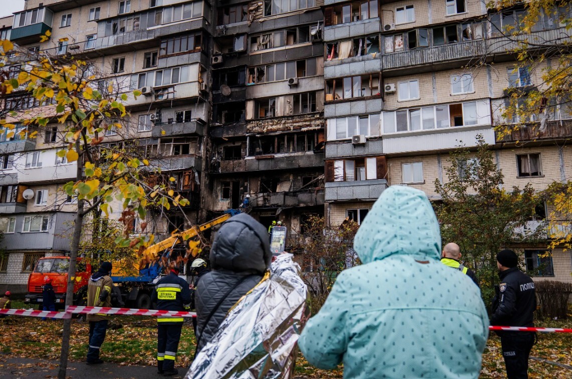 Krievija naktī uzbrukusi Ukrainai ar 164 droniem