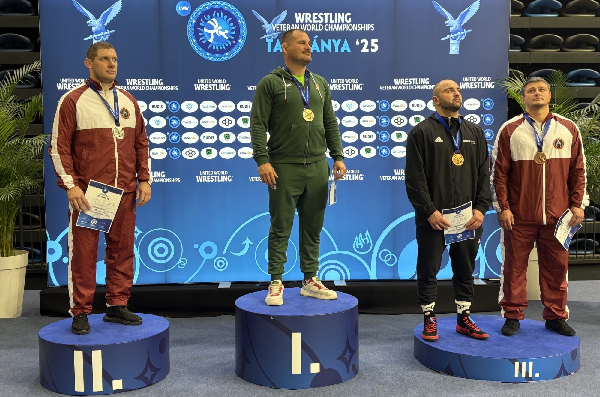 Jevgeņijam Didiļukam bronza Pasaules čempionātā veterāniem grieķu-romiešu cīņā