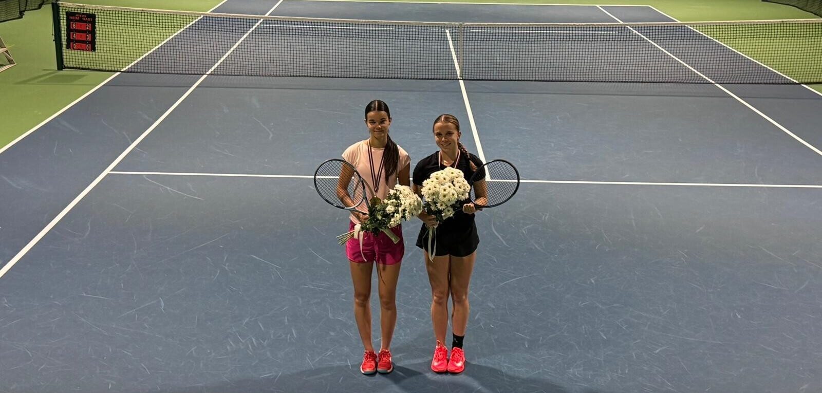 Liepājniecēm izcils sniegums starptautiskajās sacensībās “ITF J30 Jelgava Open”