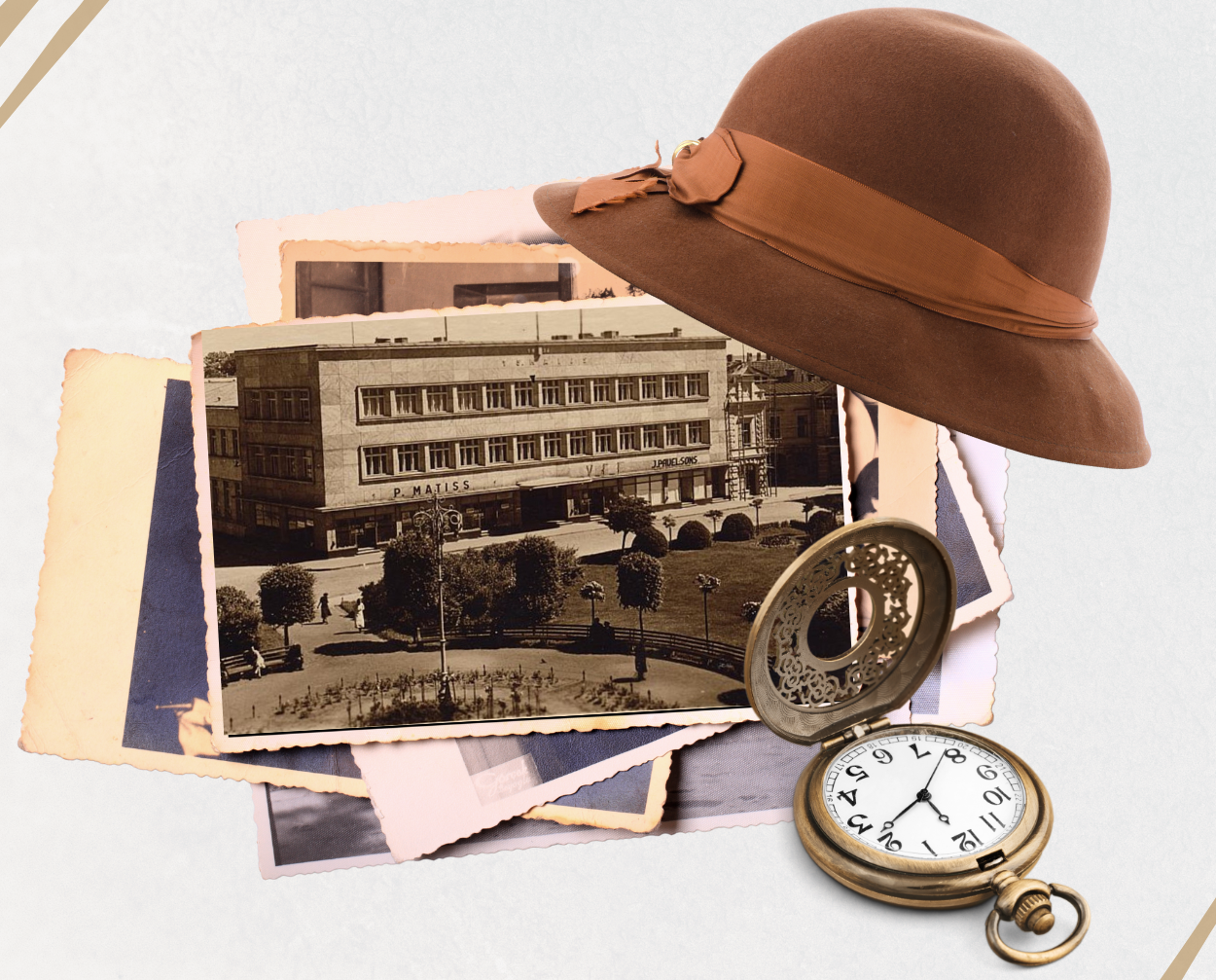 Liepājas Latviešu biedrības nama 90 gadu jubilejai veltīta vēsturiska izstāde “Stāsts par vienu fotogrāfiju”