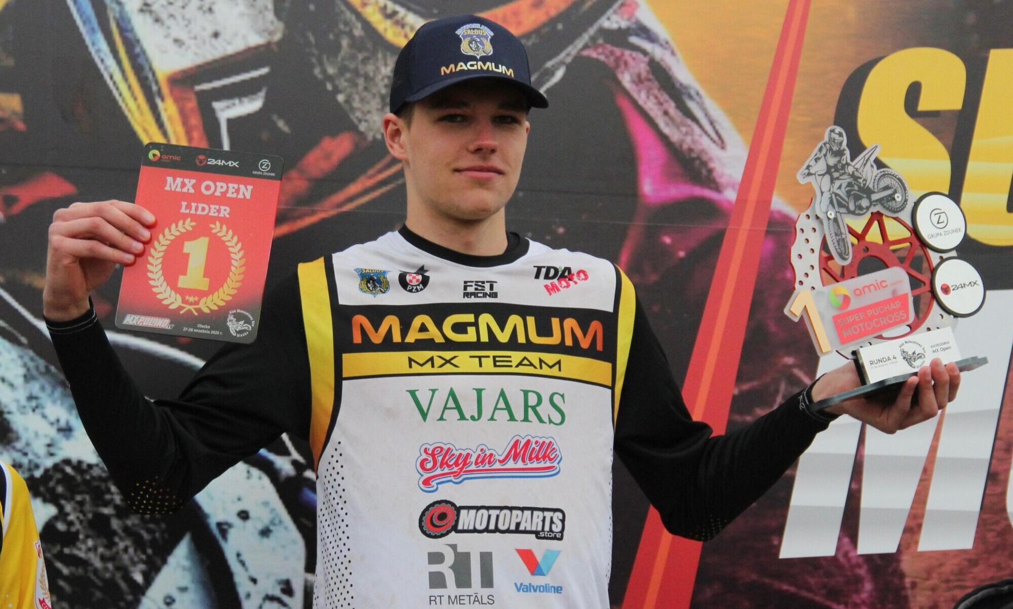 Uldis Freibergs kļūst par Polijas čempionu MX1 klasē