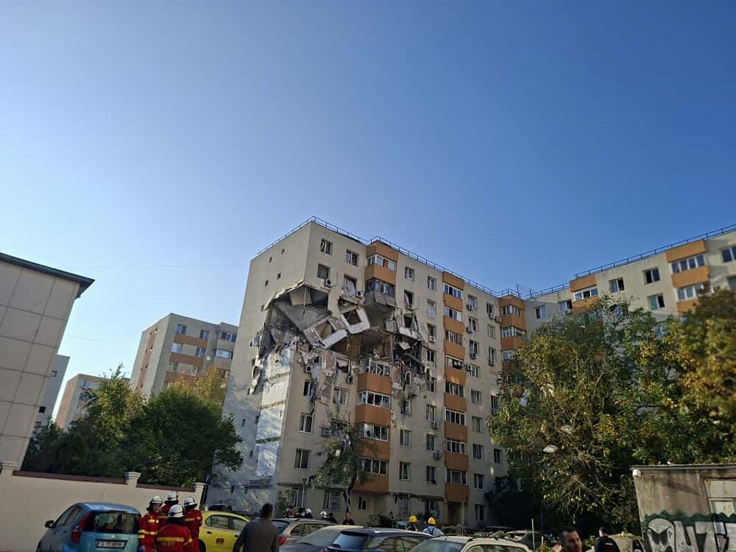 Video: Bukarestē sprādzienā dzīvokļu namā trīs bojāgājušie