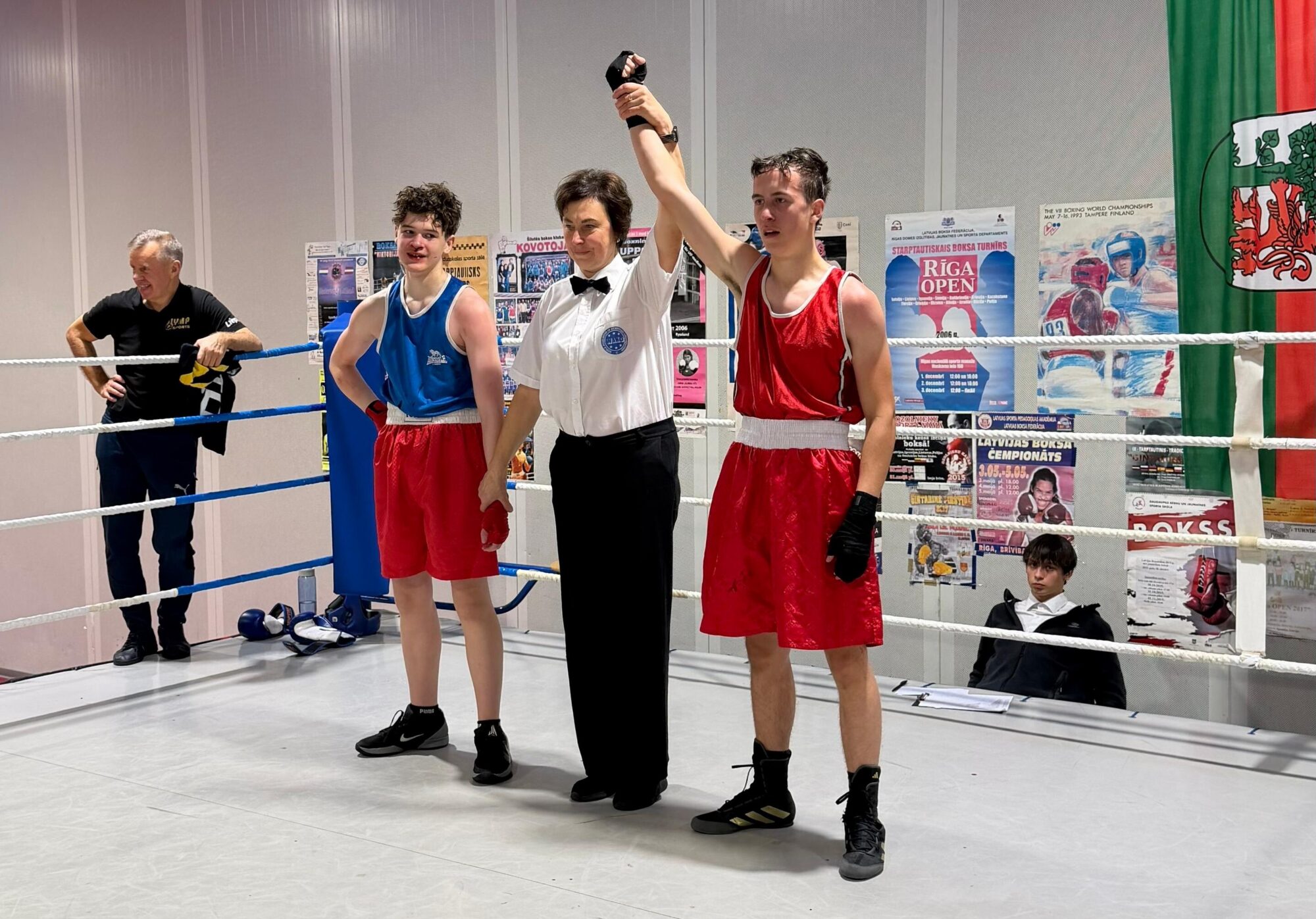 Aizvadīts Liepājas atklātais rings boksā