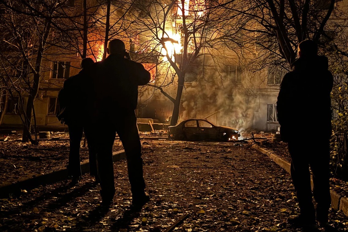 Krievu triecienos Zaporižjā ievainoti 18 cilvēki