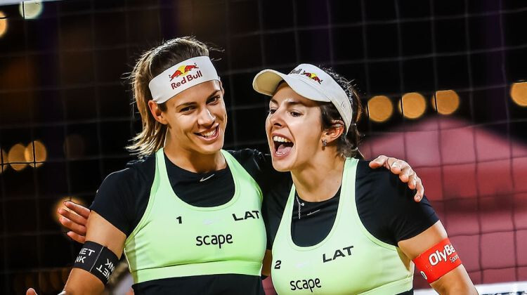 Graudiņa/Samoilova cīnīsies pasaules čempionāta pusfinālā