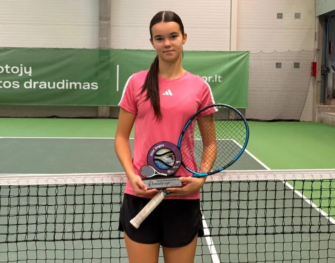 Liepājas Tenisa sporta skolas tenisistēm panākumi starptautiskajā ITF turnīrā Viļņā