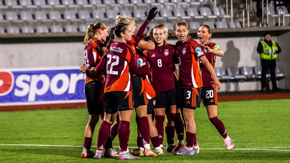 Latvijas sieviešu futbola izlase Pasaules kausa kvalifikāciju sāks ar divām izbraukuma spēlēm