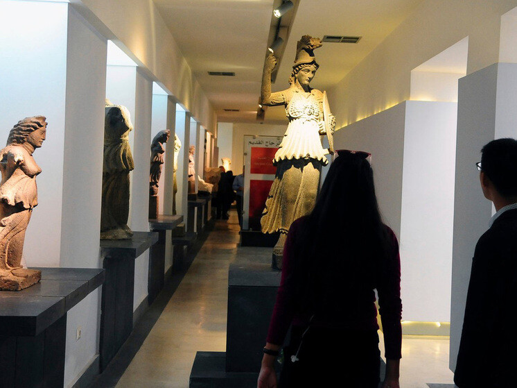 Sīrijā no Damaskas Nacionālā muzeja nozagtas vairākas romiešu laika statujas