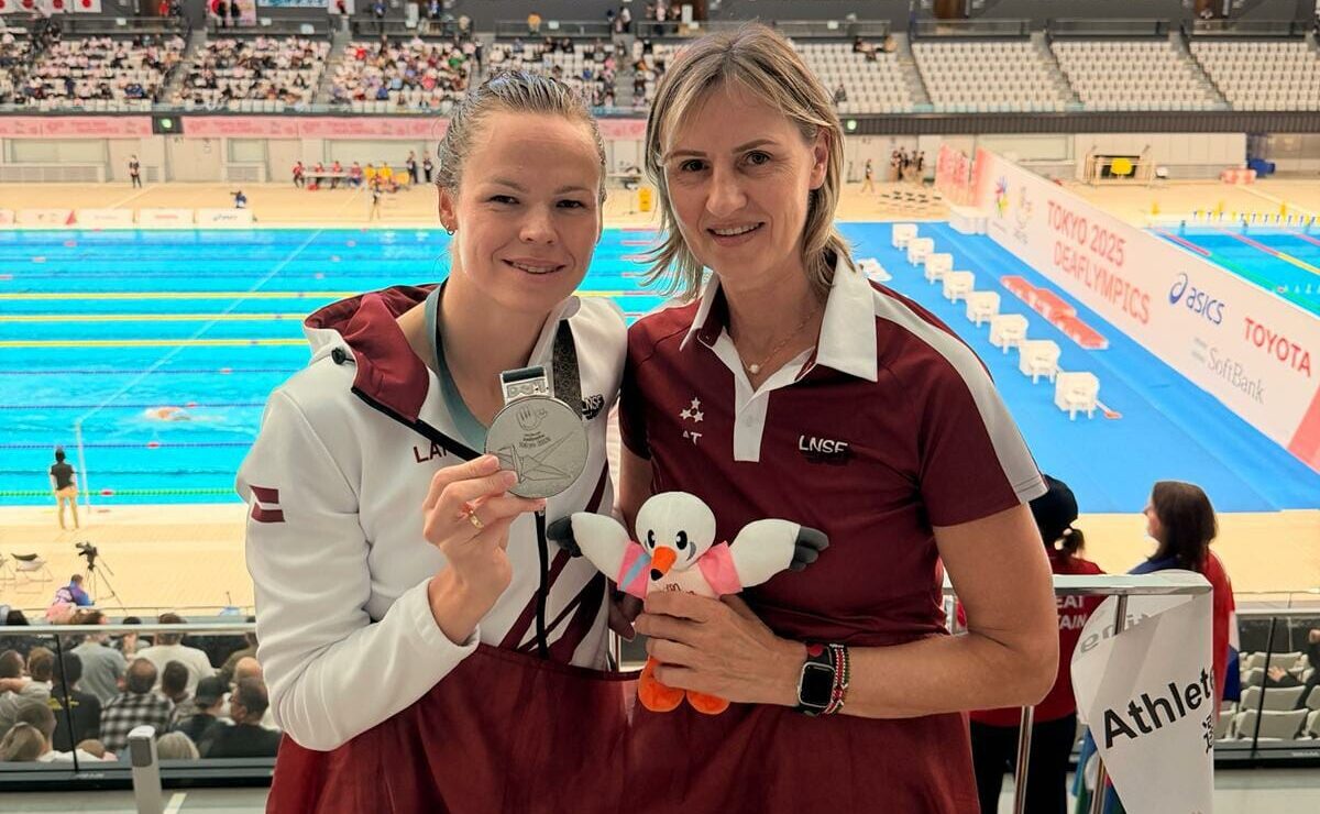 Zanei Embrektei – divas godalgas nedzirdīgo vasaras sporta spēlēs Tokijā