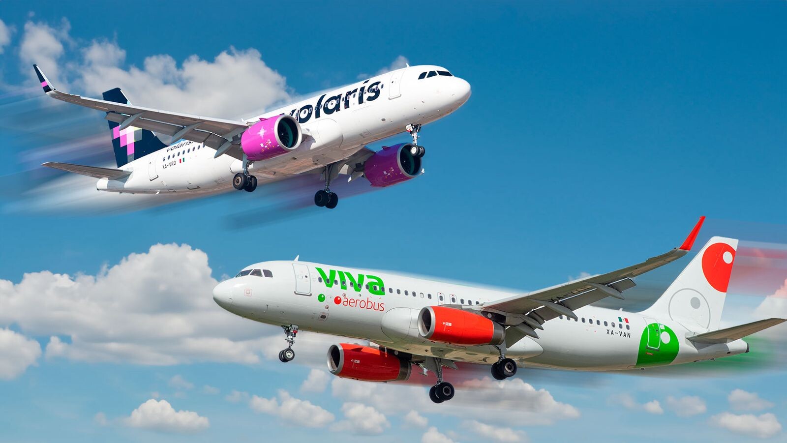Meksikas zemo cenu lidsabiedrības “Viva” un “Volaris” paziņo par apvienošanos