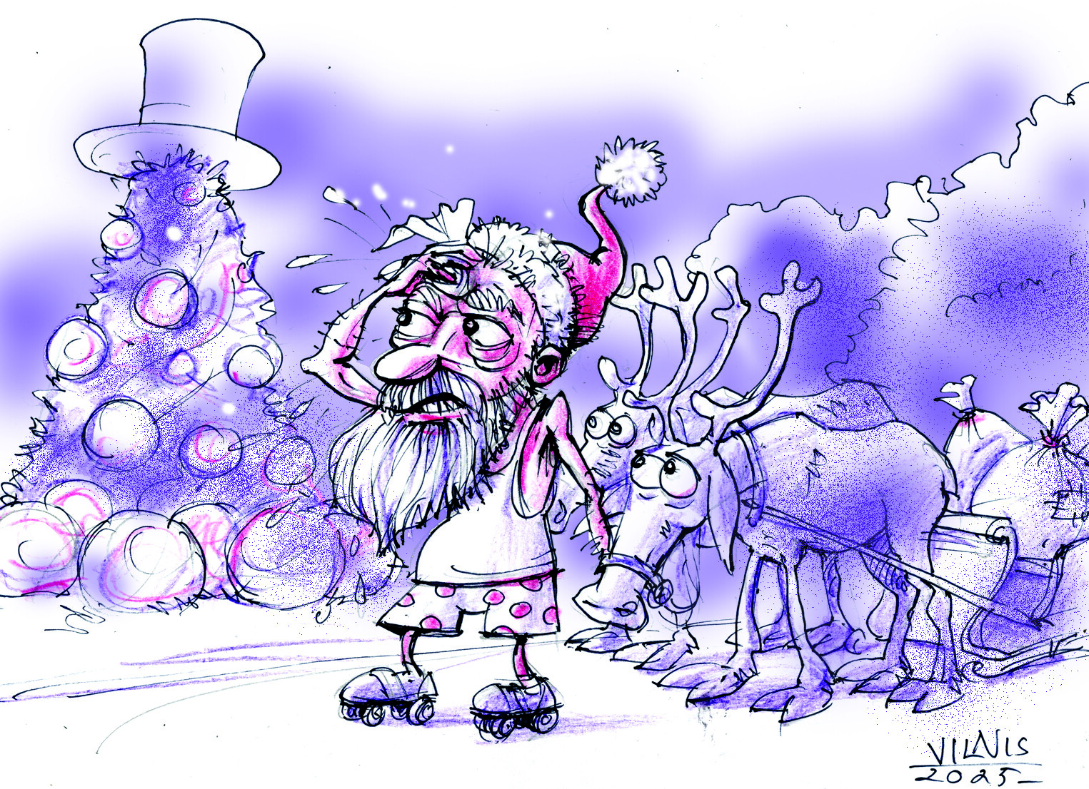 Karikatūra: Tā viš’ i!