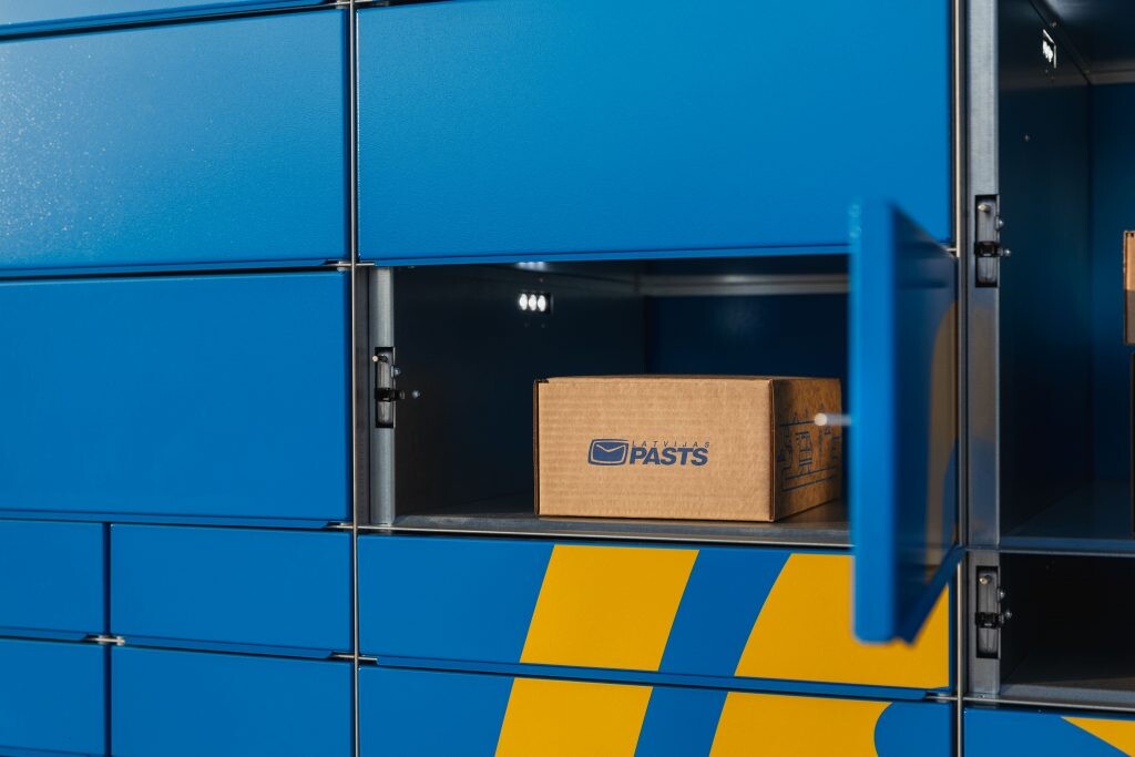 “Latvijas pasta” pakomātu noslodze šogad pieaugusi par 48%