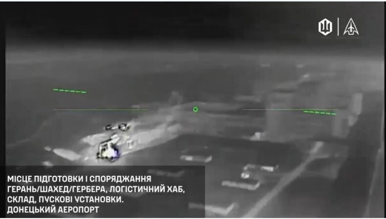 Video: Ukrainas spēki devuši triecienu krievu “Shahed” sagatavošanas bāzei Doneckā