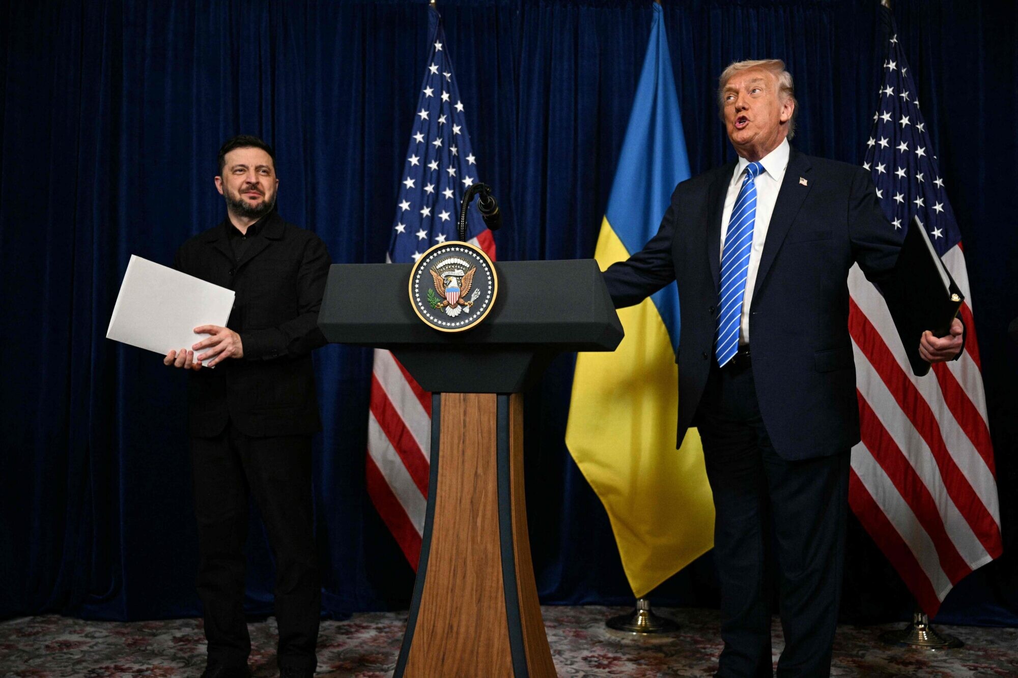 Tramps: Ukraina un Krievija tuvojas risinājumam par Donbasa teritoriju