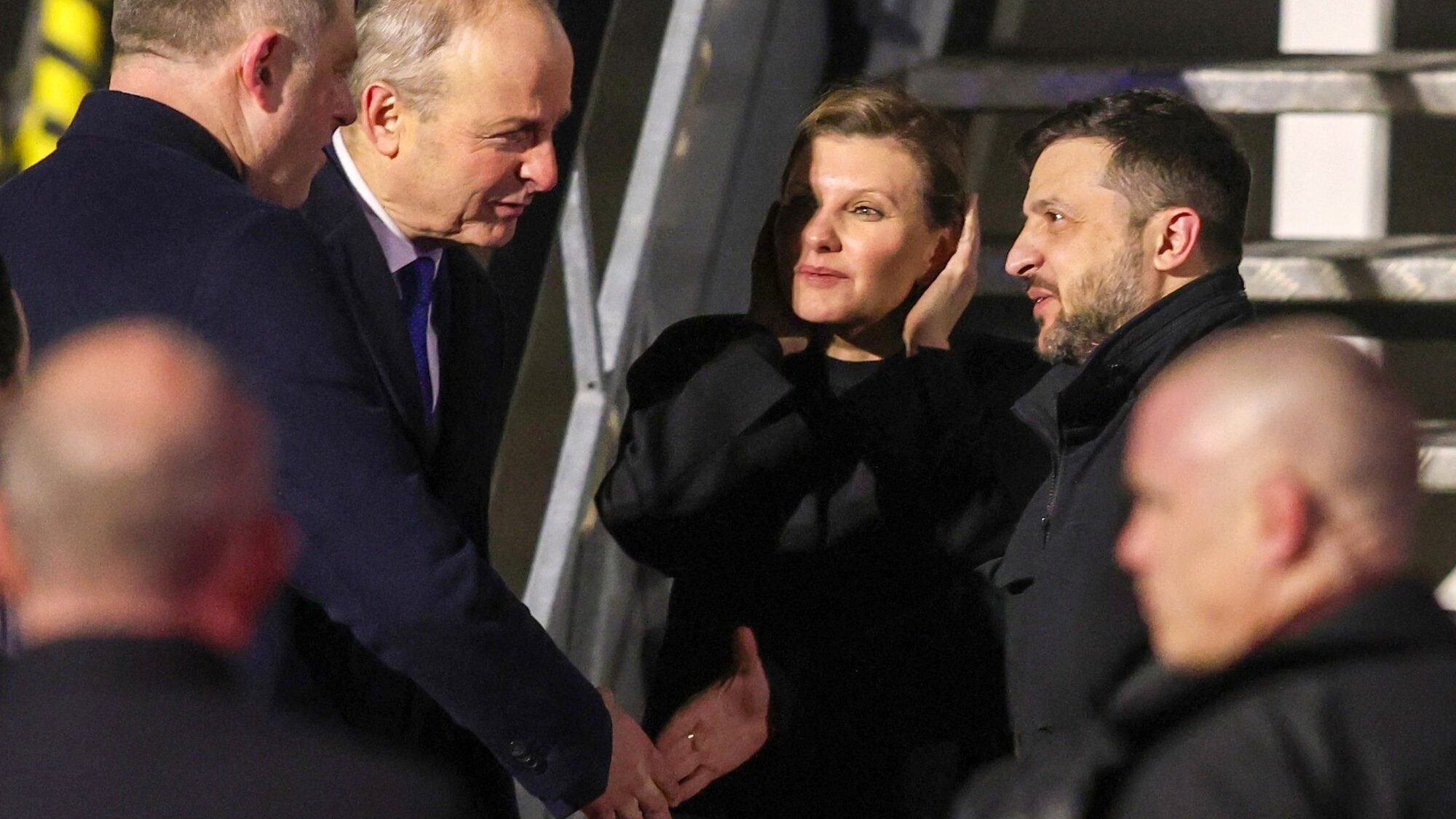 Zelenskis ieradies vizītē Īrijā