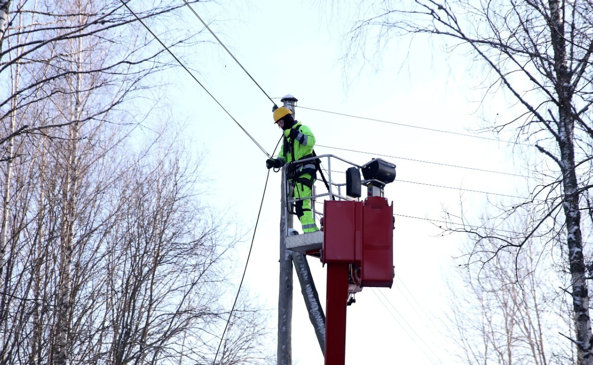 “Sadales tīkls” novērsis visus vētras izraisītos elektrotīkla bojājumus