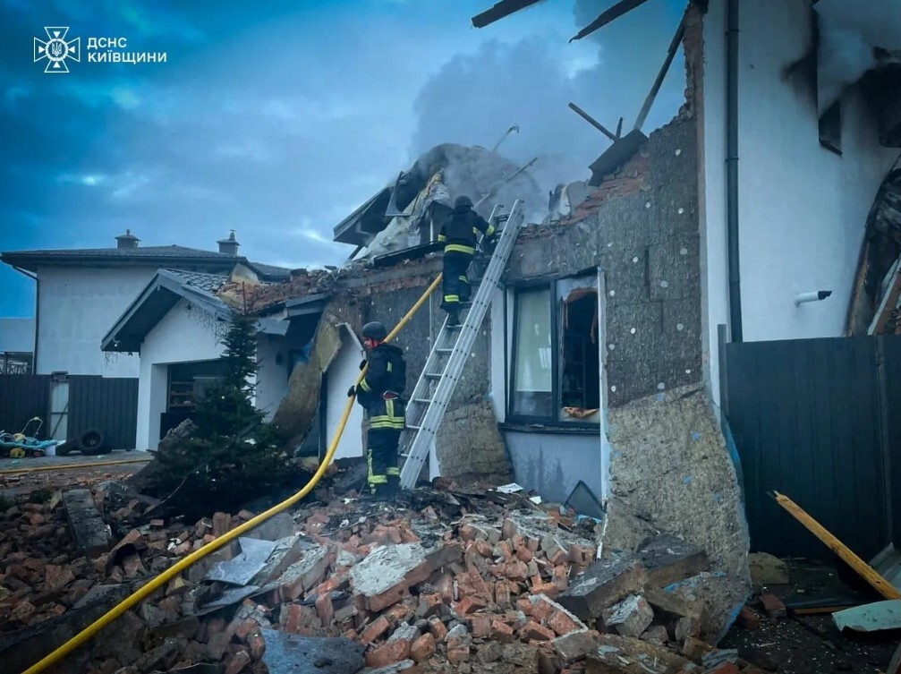 Krievijas dronu un raķešu uzbrukumā Ukrainai divi nogalinātie