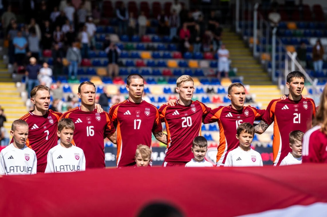 Latvijas futbola izlase UEFA Nāciju līgas nākamajā sezonā var tikties ar Melnkalni, Armēniju un Kipru