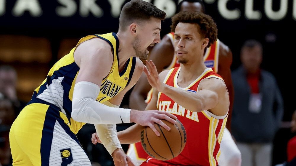 Video: “Hawks” bez Porziņģa uzvar “Pacers”