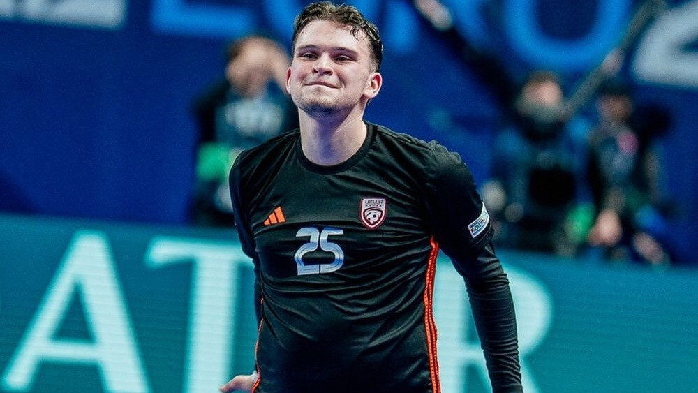 Latvijas telpu futbolisti Rīgā aizvadīs cīņu par vietu Eiropas čempionāta ceturtdaļfinālā