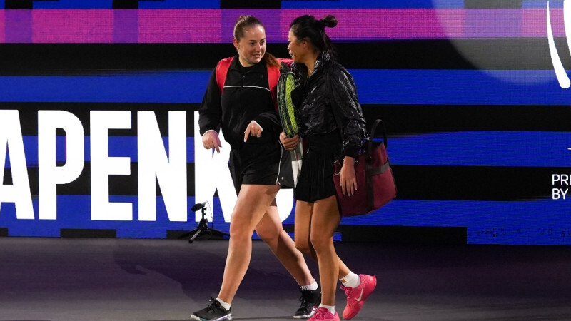 Ostapenko Dohas “WTA 1000” turnīrā sasniedz dubultspēļu ceturtdaļfinālu
