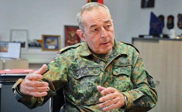 Vācija virza Breieru NATO Militārās komitejas priekšsēdētāja amatam