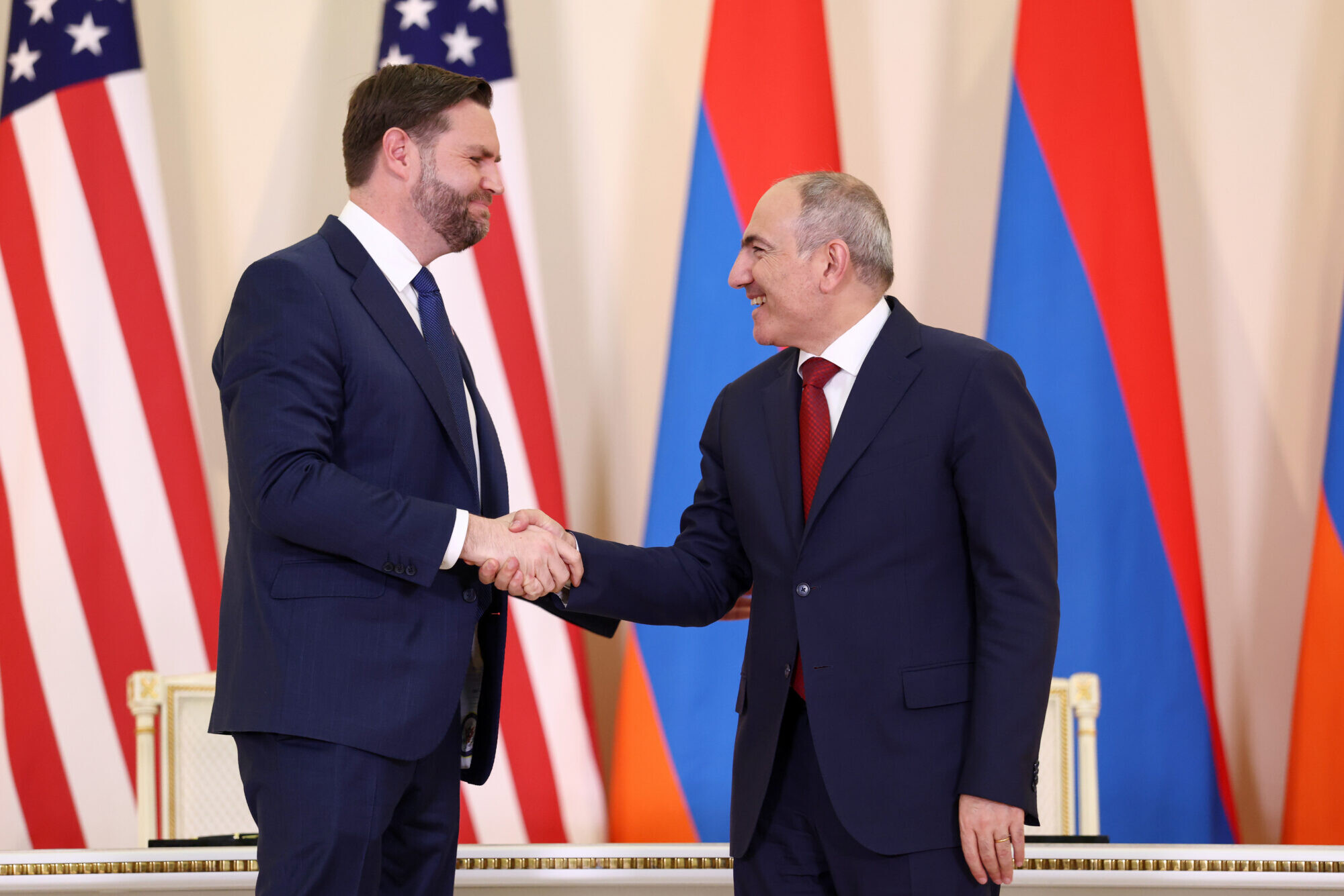 ASV viceprezidents ieradies Armēnijā