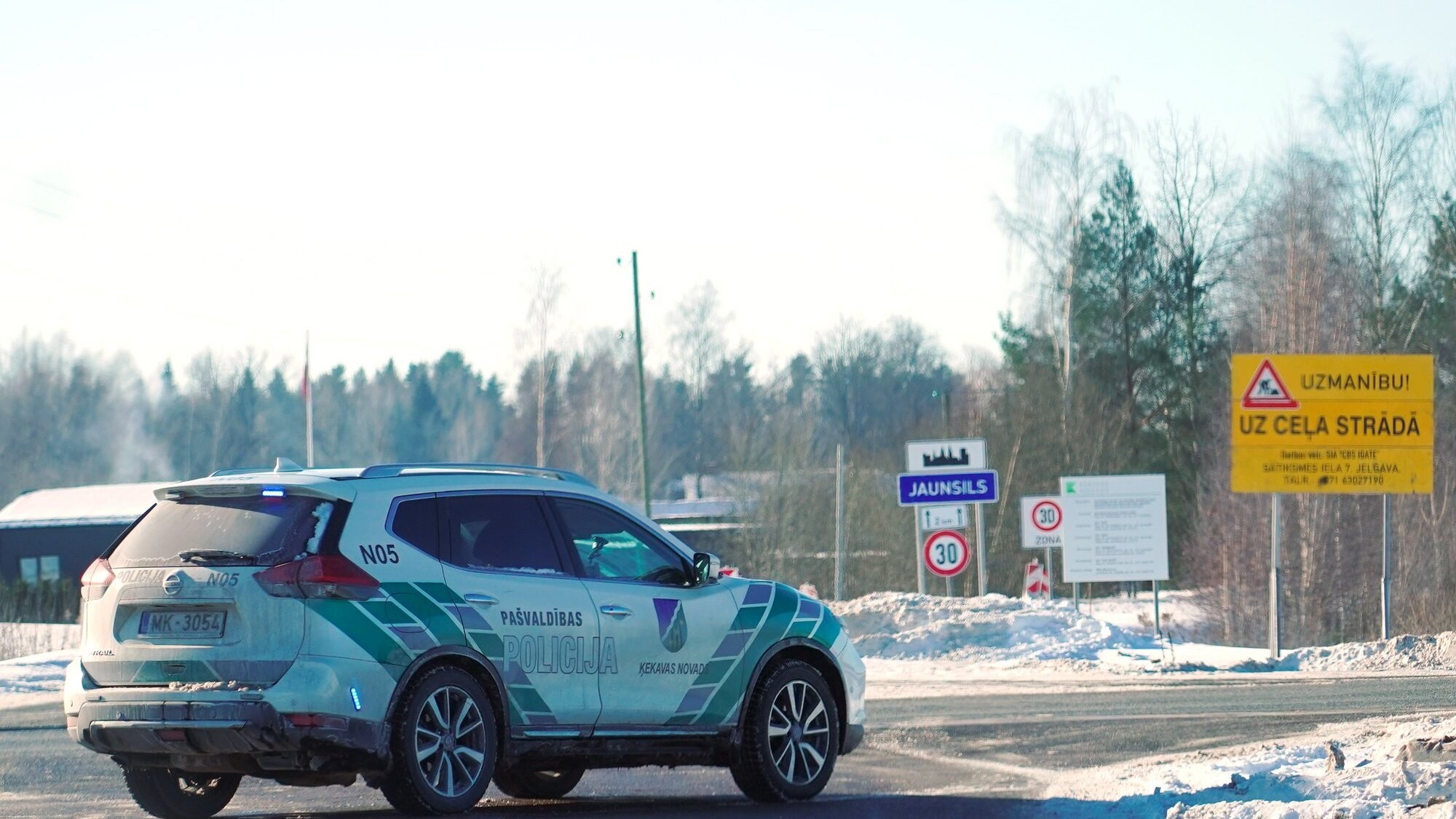 Uz Ķekavas apvedceļa atjaunota satiksme; gāzes bīstamība likvidēta