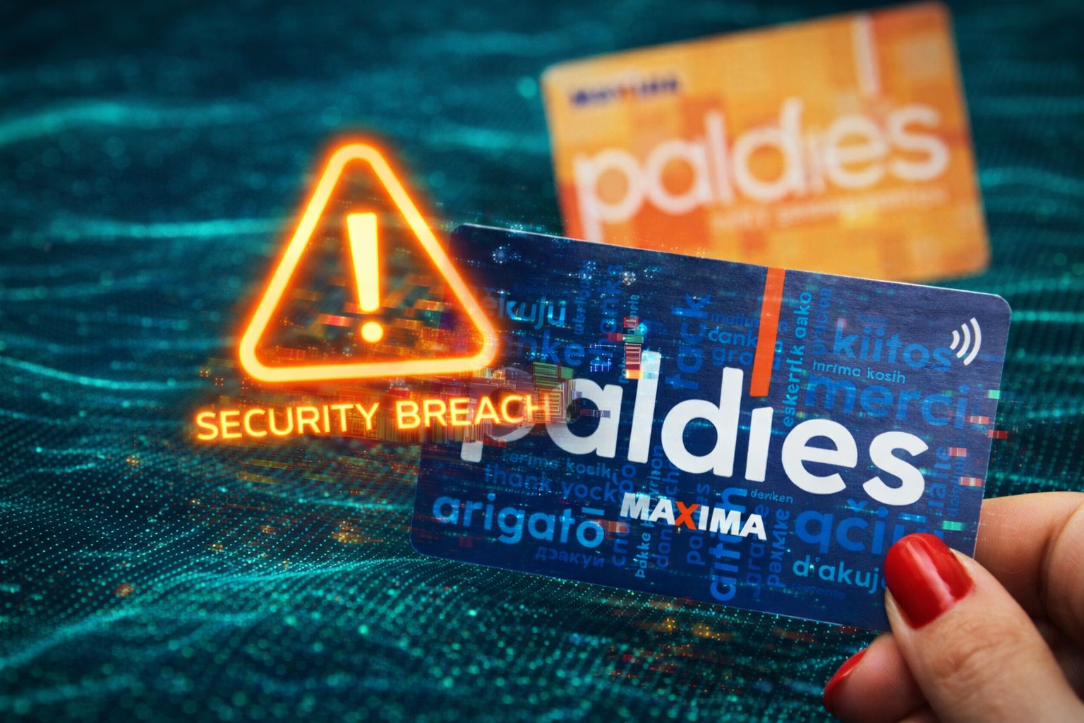 Konstatēta neatļauta piekļuve “Maxima” lojalitātes programmas “Paldies” kontiem