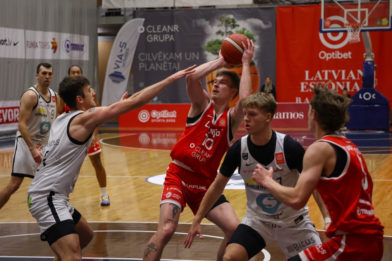 Latvijas-Igaunijas basketbola līgā tiksies Liepājas un Valmieras komandas