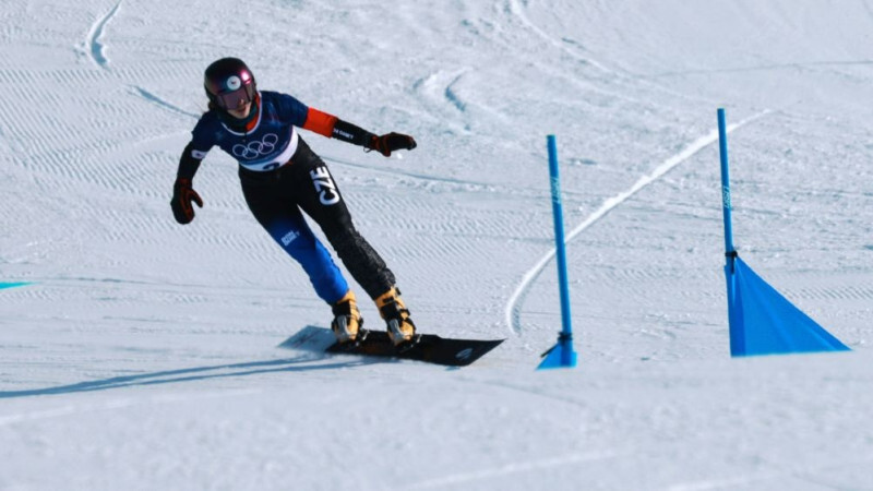 Snovborda slalomā zelts Austrijas un Čehijas sportistiem