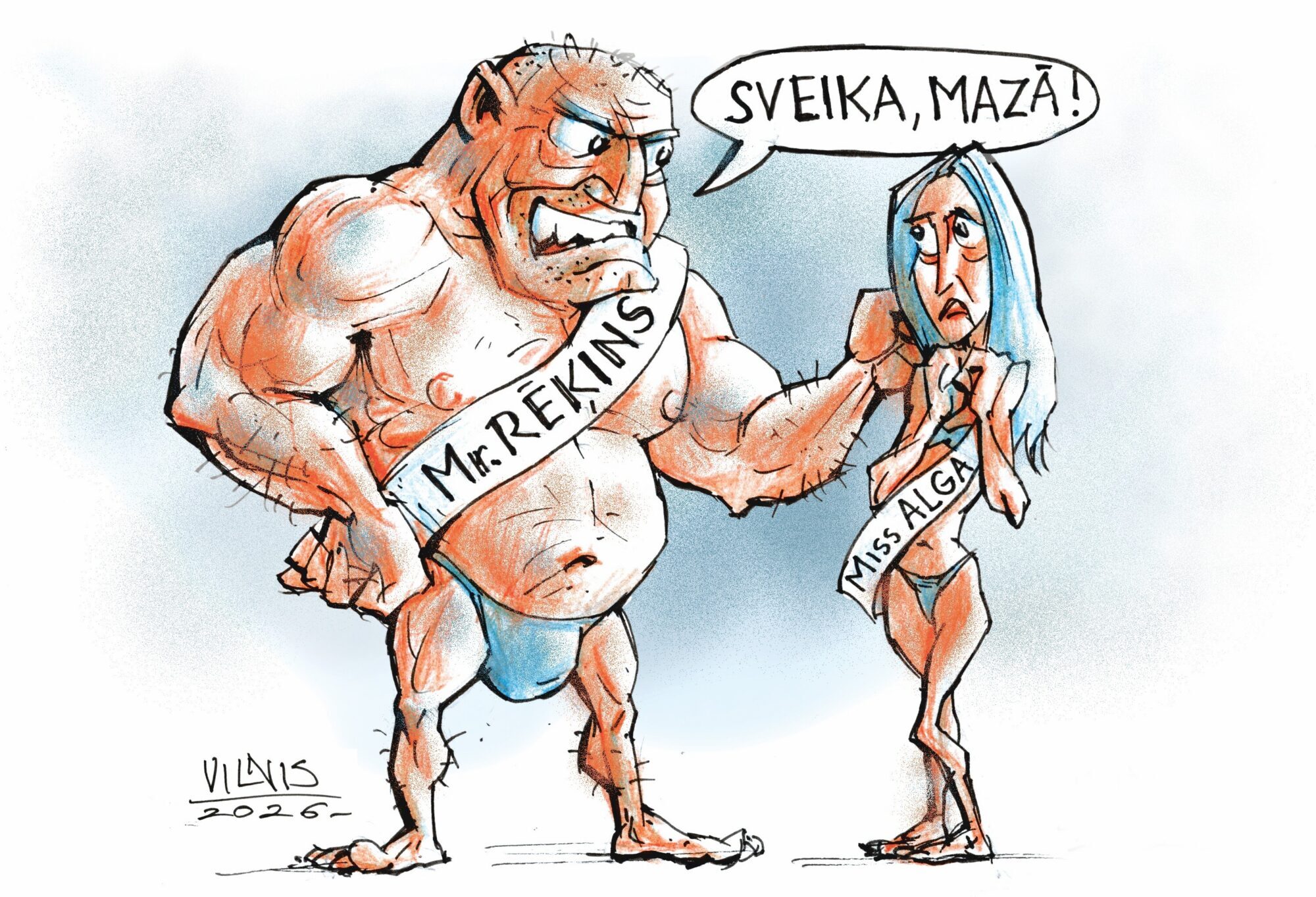 Karikatūra: Randiņš