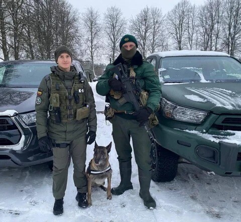 Lietuvas robežsargi piespieduši doties atpakaļ uz Baltkrieviju deviņus migrantus