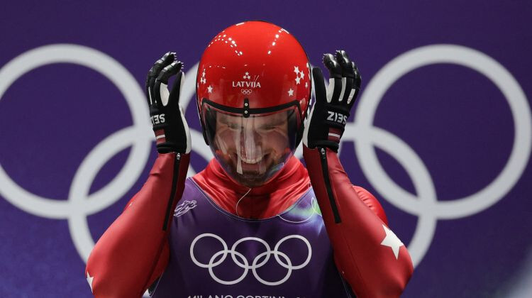 Video: Aparjods izcīna ceturto vietu olimpisko spēļu kamaniņu sporta sacensībās