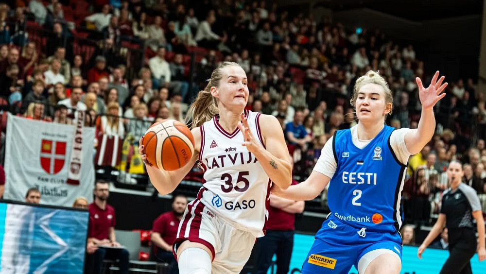 Latvijas sieviešu basketbola valstsvienībai turpinājums novembrī