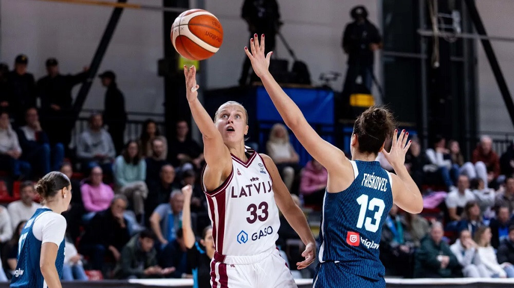 Latvijas basketbolistes Eiropas čempionāta kvalifikācijā uzņems Slovēniju