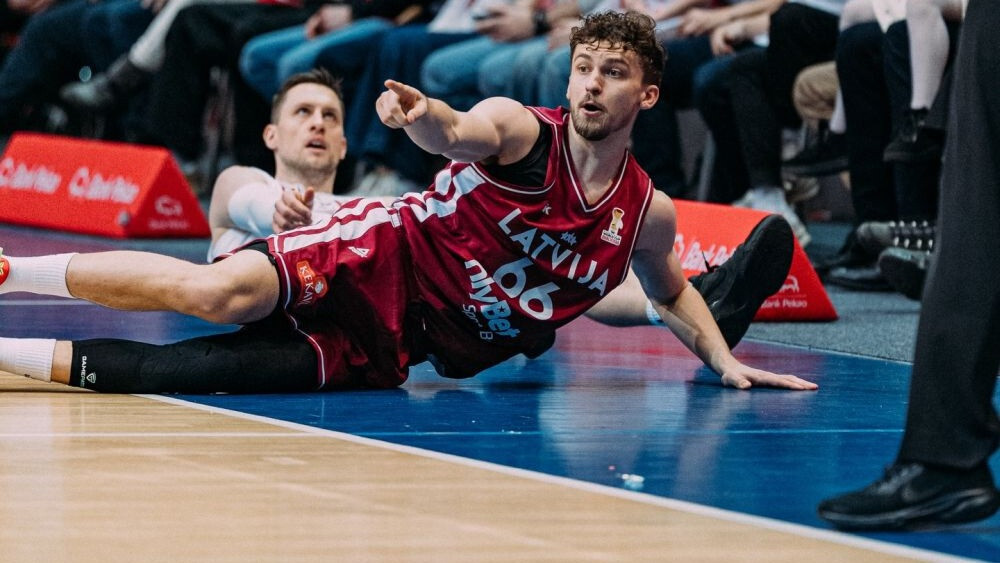 Latvijas vīriešu basketbola izlase pasaules rangā zaudē vienu pozīciju