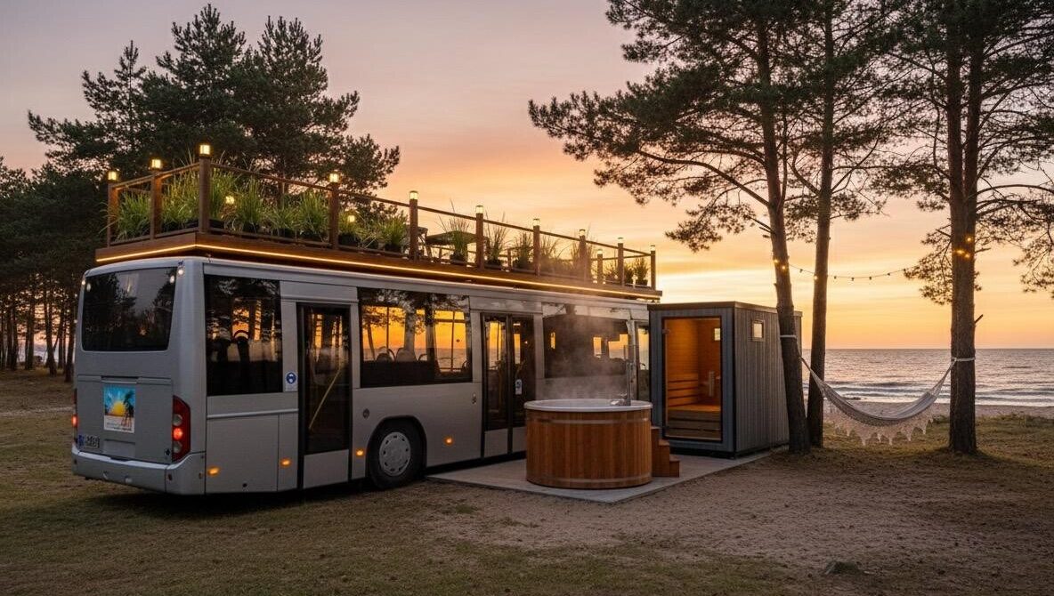 Ēst tramvajā drīkst, gulēt autobusā – nē. Uzņēmējs, vīlies pašvaldībā, atsakās no savas ieceres