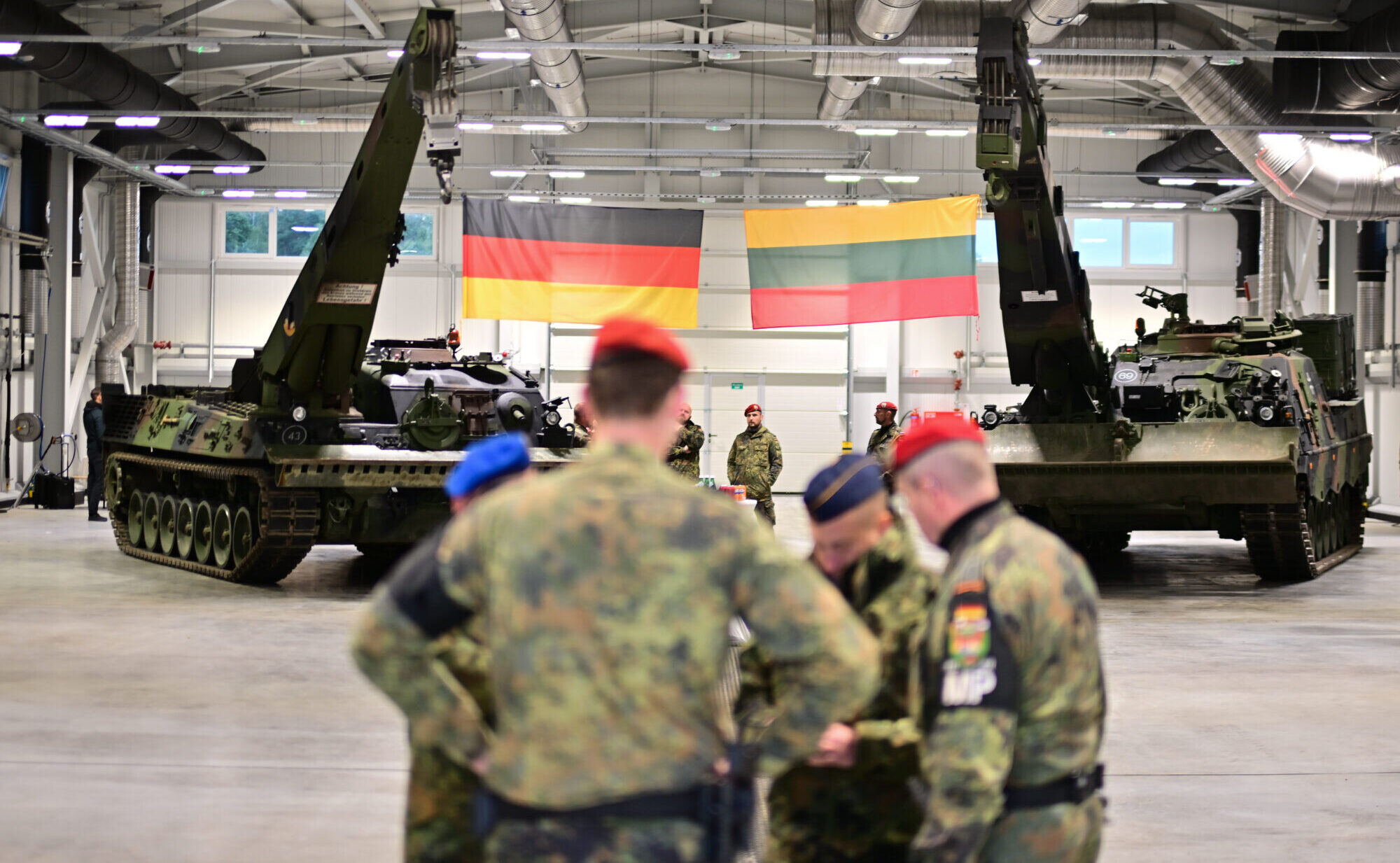 Lietuvā pašlaik dislocēti ap 1700 Vācijas brigādes karavīru
