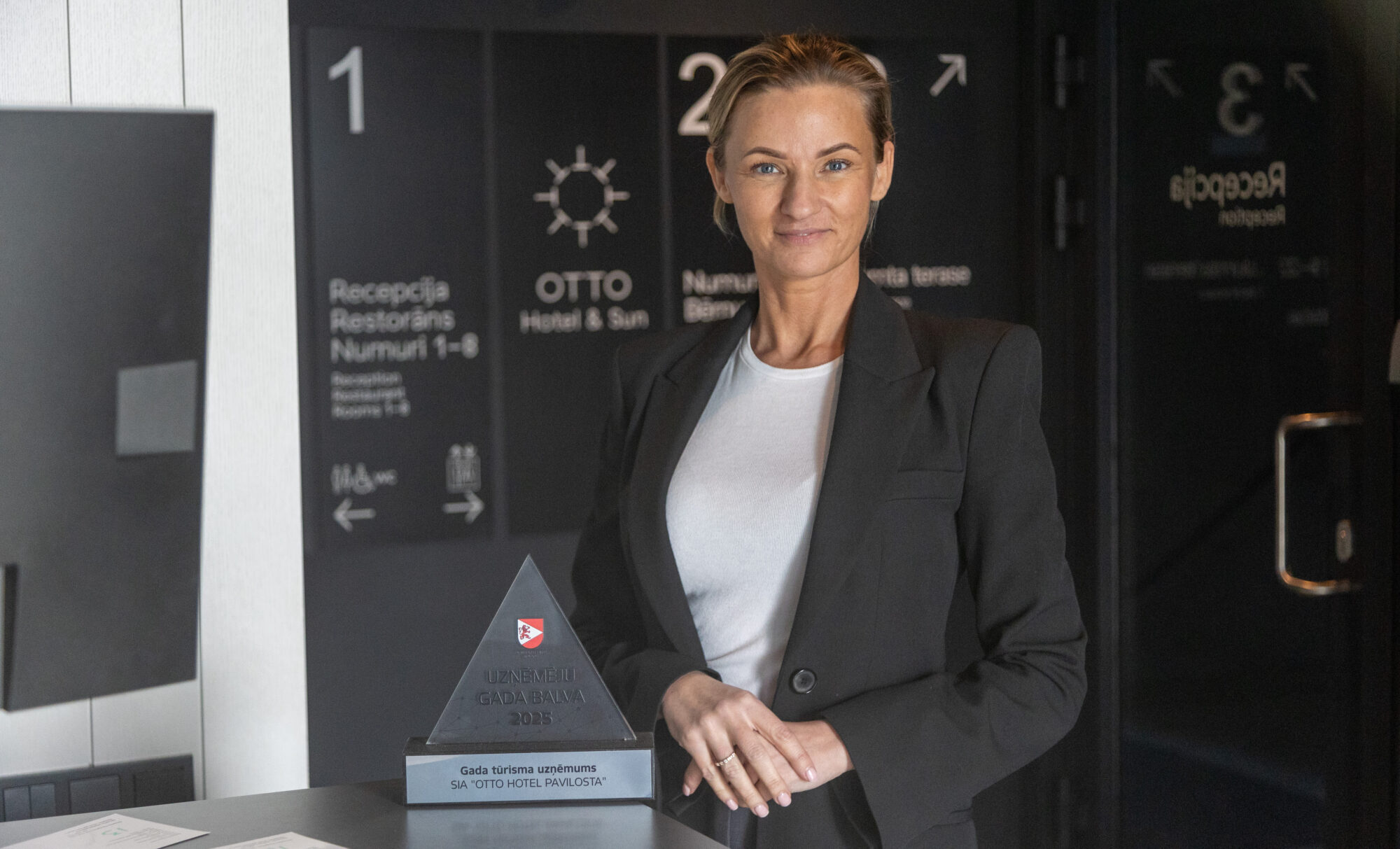 Foto: Starp pilnām vasarām un klusām ziemām – “OTTO Hotel & Sun” saņem novada atzinību