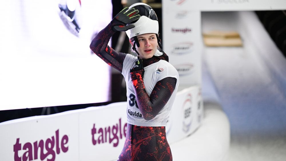 Valdovskim otrā vieta pasaules U-20 skeletona čempionātā