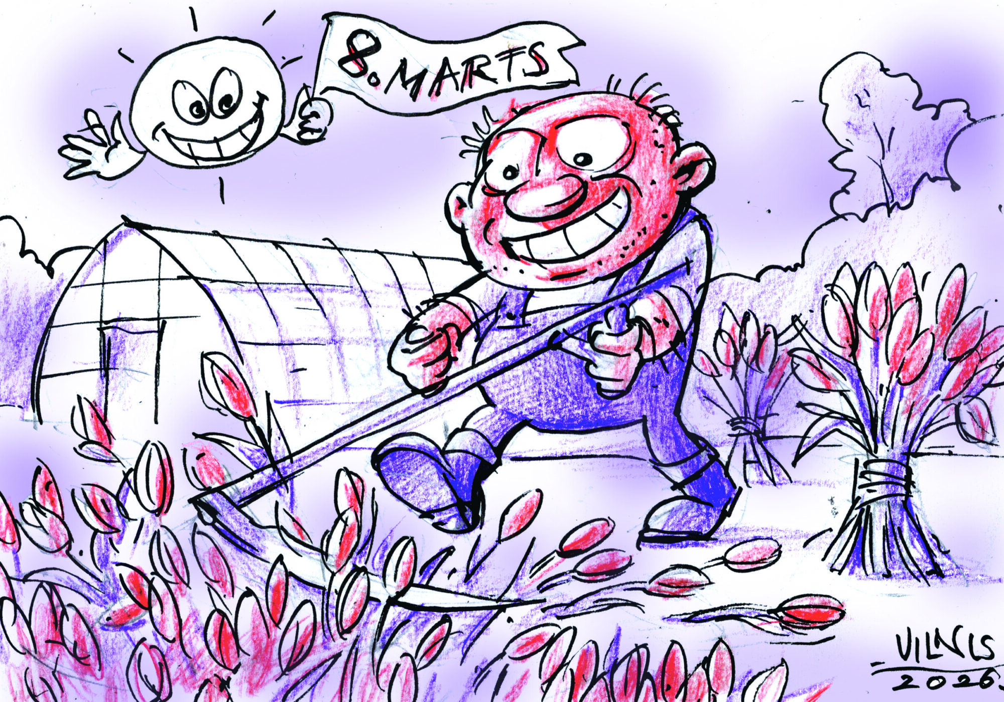 Karikatūra: Pļauja