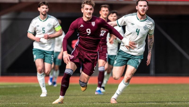 Latvijas U-21 futbolisti Eiropas čempionāta kvalifikācijas mačā zaudē Ziemeļīrijai