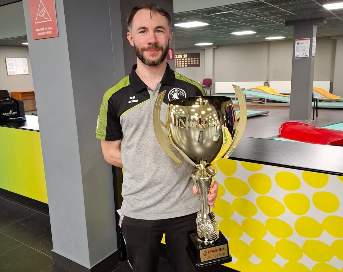 Minigolfa turnīrā “Liepāja Open 2026” triumfē šveicietis
