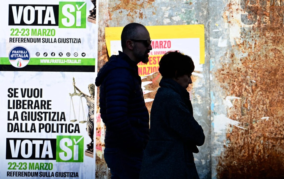 Itālijā notiek referendums par tiesu sistēmas reformu