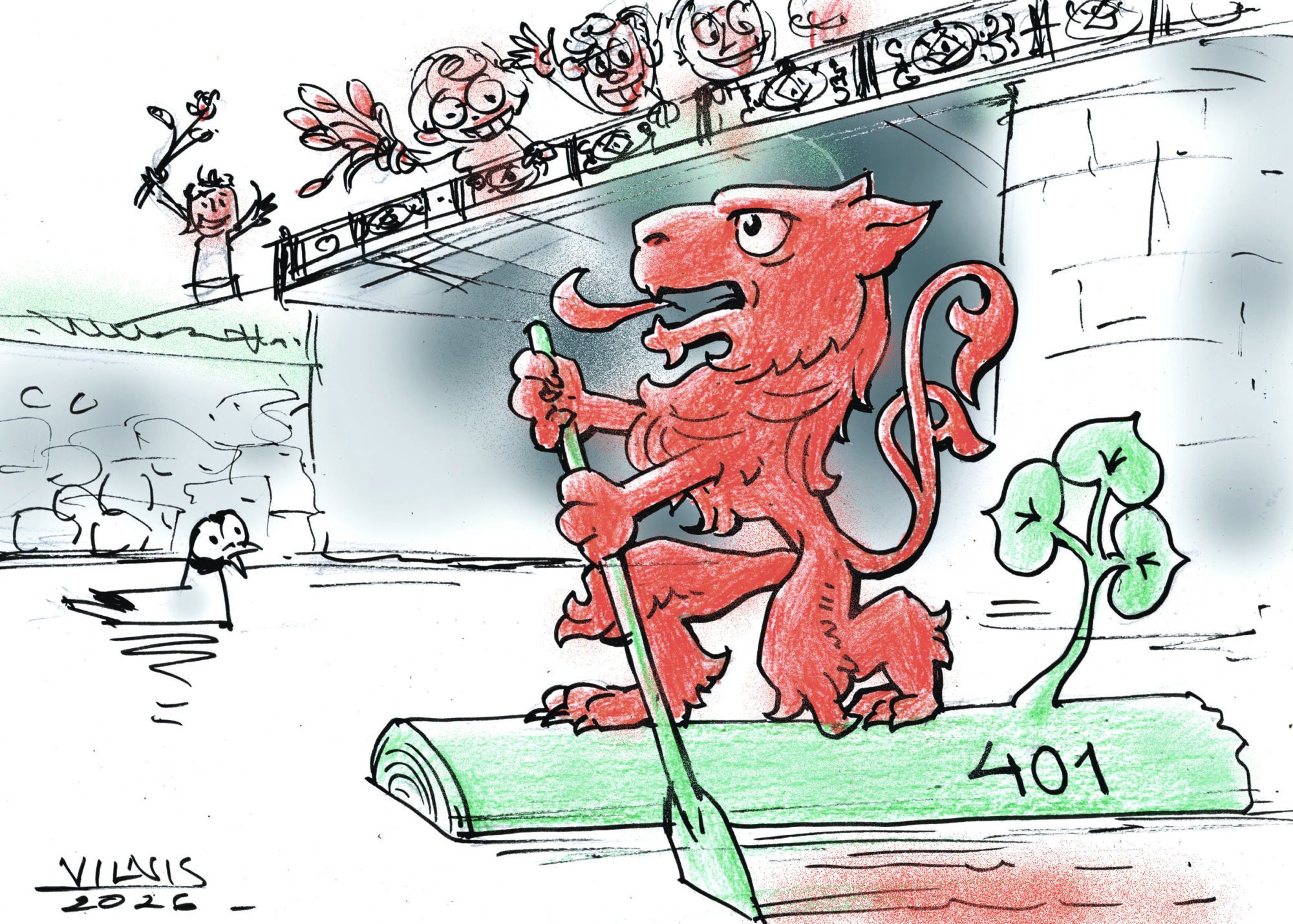 Karikatūra: Dzimšanas diena